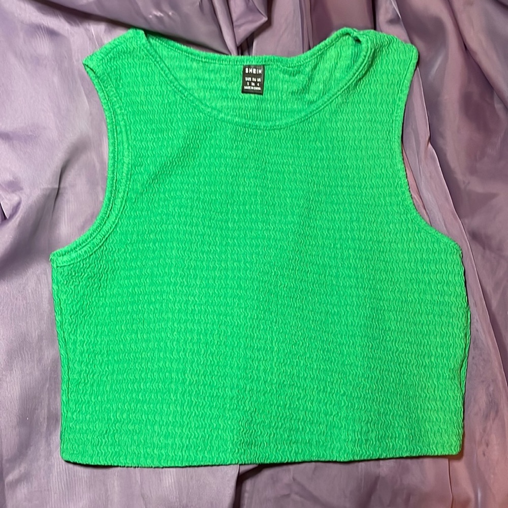 Shein tank top and skirt set.